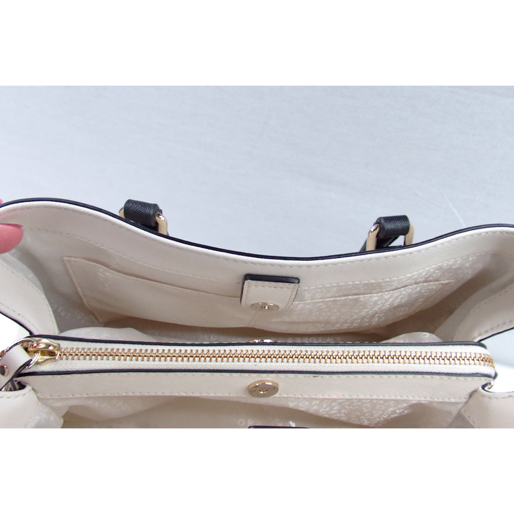 Cream and Beige Kate Spade Purse - Picture 6 of 8